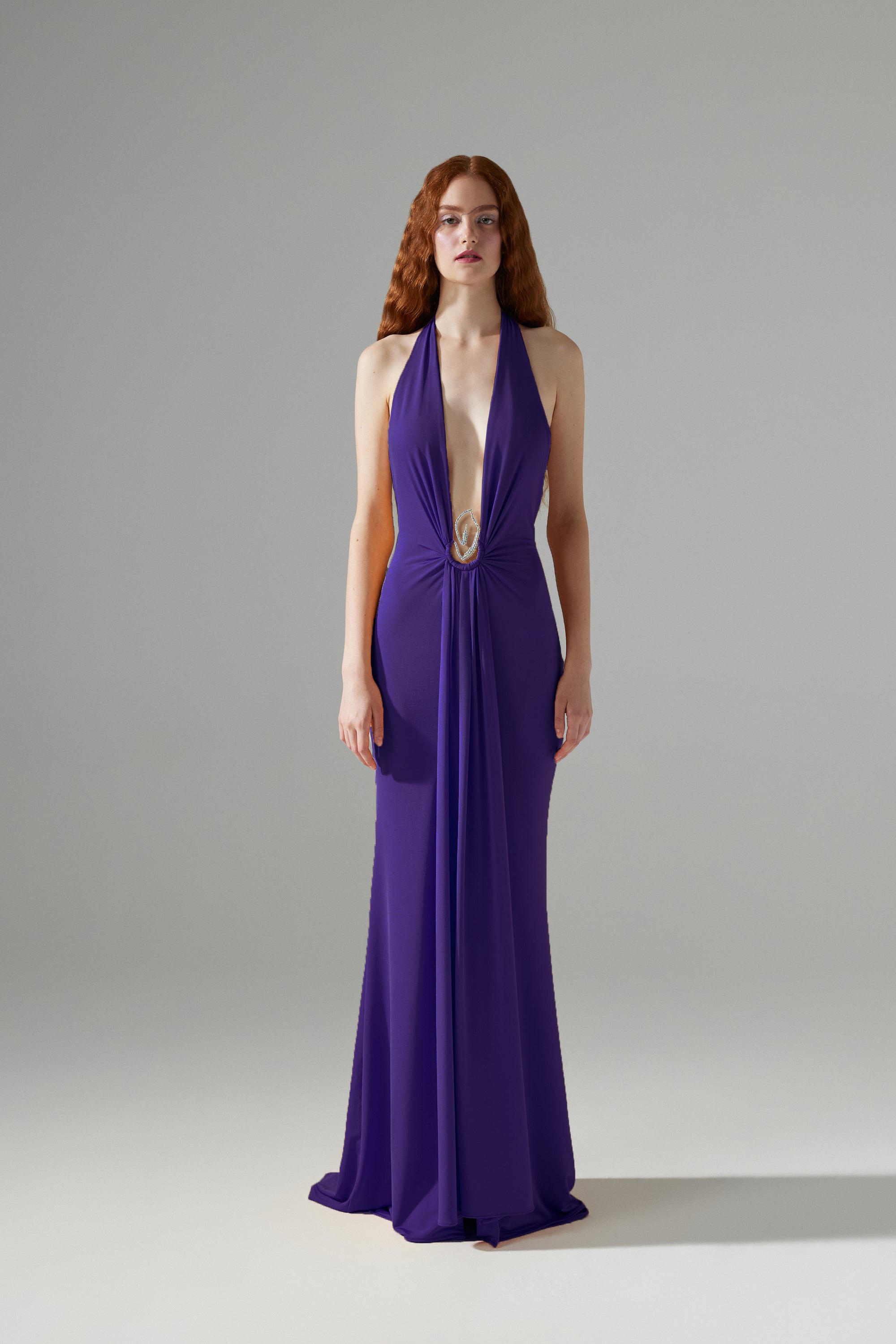vesper purple dress Eva Green as Vesper Lynd Purple Dress Casino Royale Bond Girl Costume   LausenCrafts